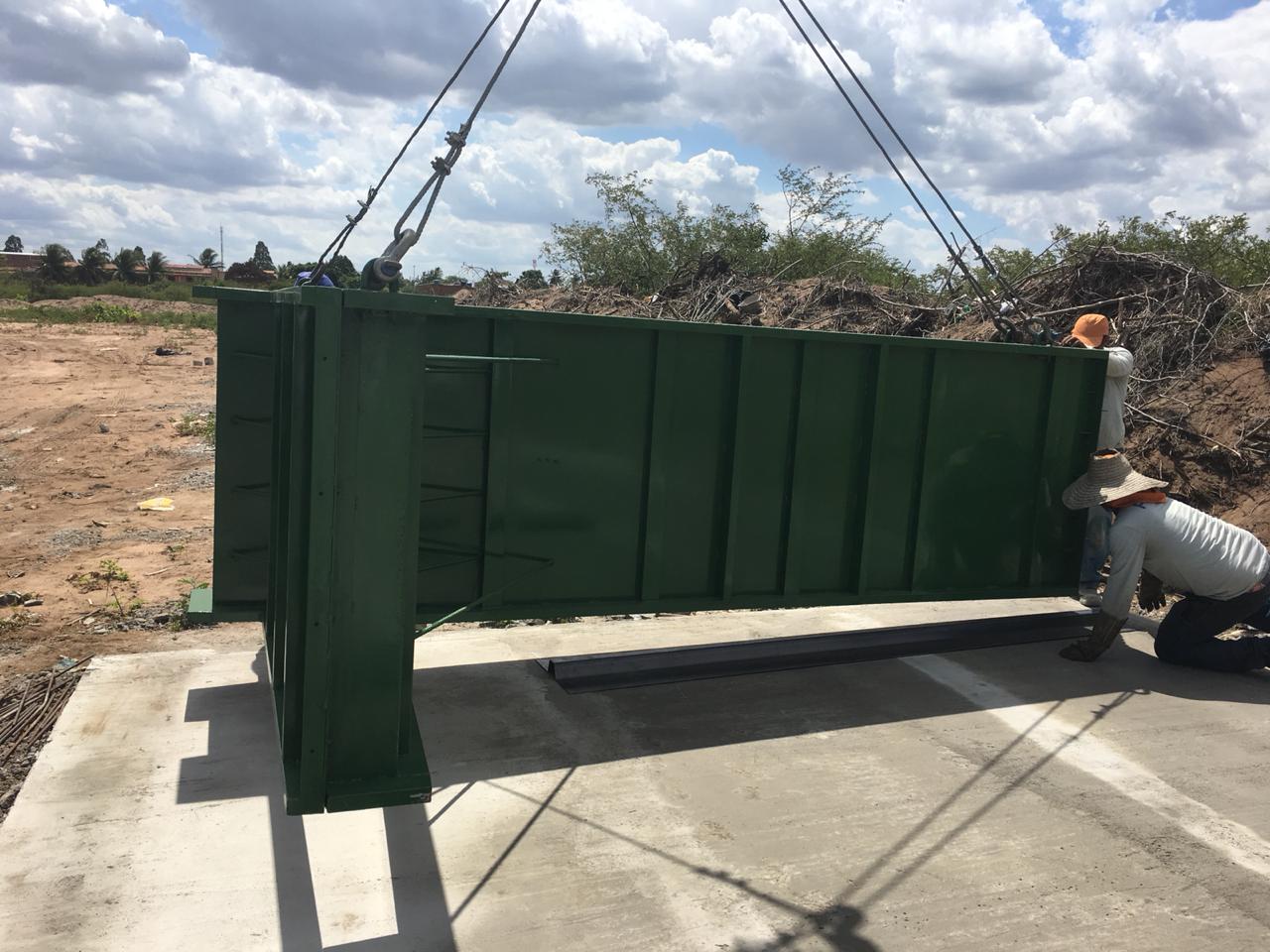 Muros Contenção Mineradora Vanádio
